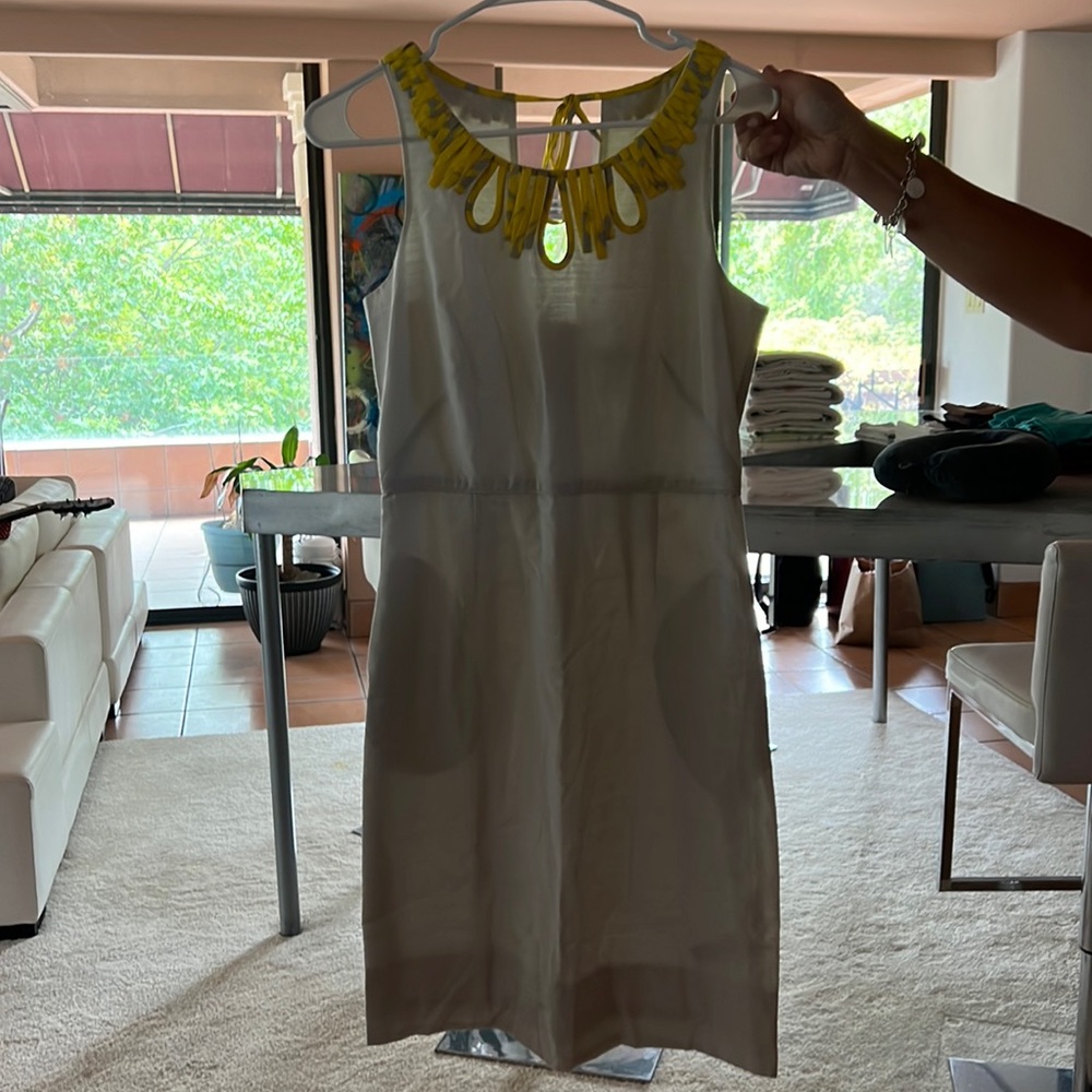 Brand new cotton/ silk size 2 dress with a liner
